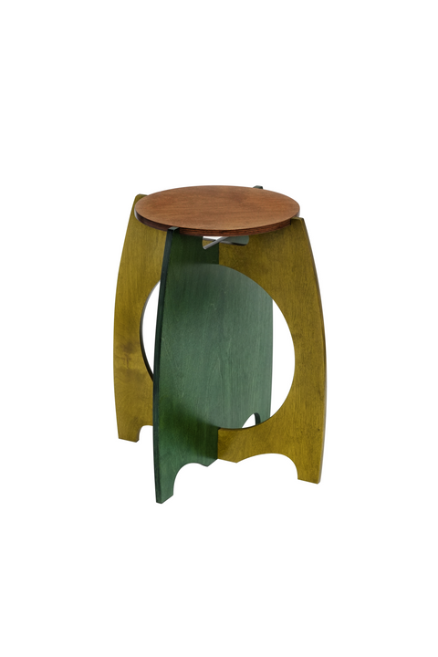 Standard Welcome Stool - "FOREST BIOME 3"