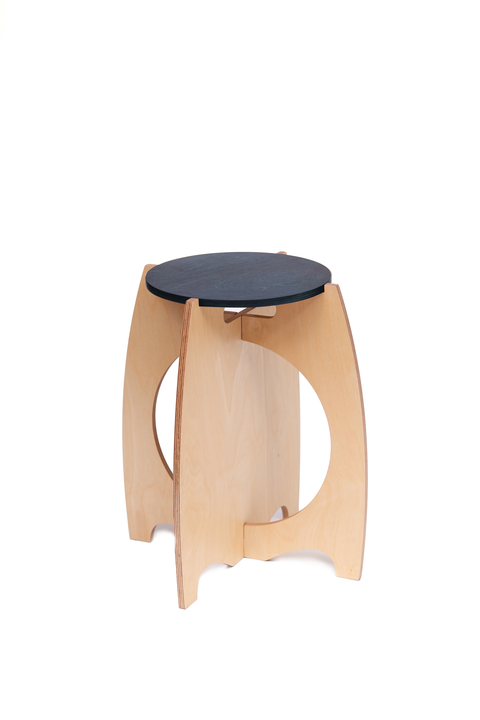 Welcome Stool Standard - "INDIGO" Top